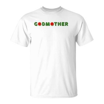 Godmother Watermelon Funny Summer Melon Fruit Cool T-Shirt | Mazezy