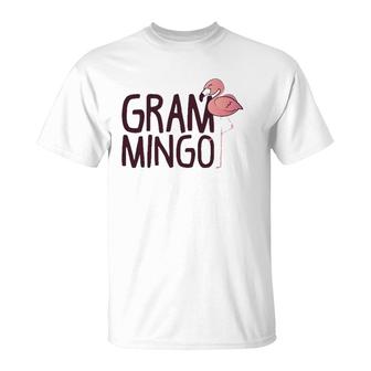 Grammingo Grandma Flamingocute Nana Gifts T-Shirt | Mazezy