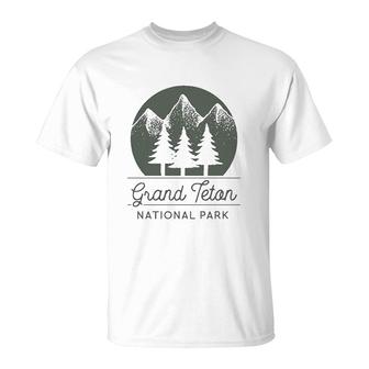 Grand Teton National Park Great Art T-shirt - Thegiftio UK