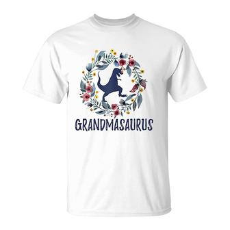 Grandmasaurus Grandma T-Shirt | Mazezy