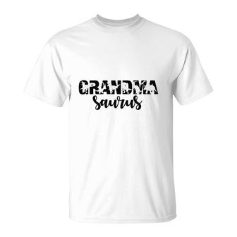 Grandmasaurus Lovely Gifts Happy Mothers Day T-Shirt - Seseable