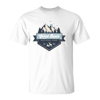 Great Basin National Park Cool Vintage Mountain T-Shirt | Mazezy