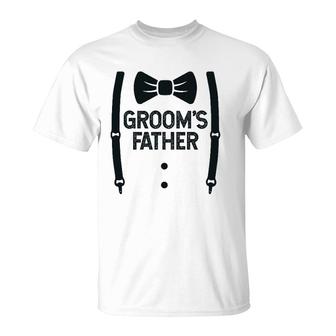 Groom's Father Wedding Costume Father Of The Groom T-Shirt | Mazezy