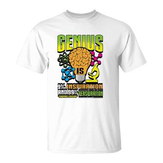 Growth Mindset Cute Teacher Super Genius Gift T-Shirt | Mazezy