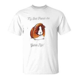 Guinea Pig Best Friends T-Shirt | Mazezy