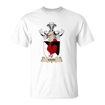 Hahn Coat Of Arms - Family Crest T-Shirt | Mazezy UK
