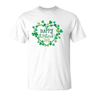 Happy St Patrick's Day Funny Saint Patrick Irish Girl Boy T-Shirt | Mazezy