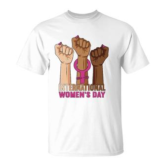 Happy Women's Day 8 March 2022 International Womens Day T-Shirt | Mazezy
