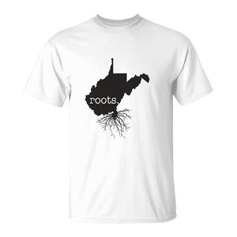 Home Roots State West Virginia T-Shirt | Mazezy
