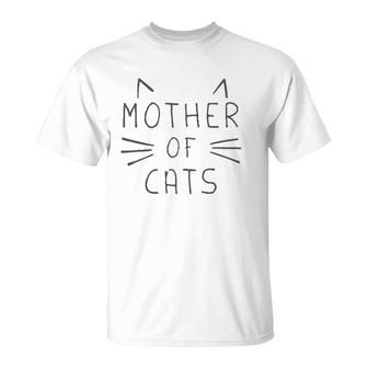 Hybrid Mother Of Cats T-Shirt | Mazezy