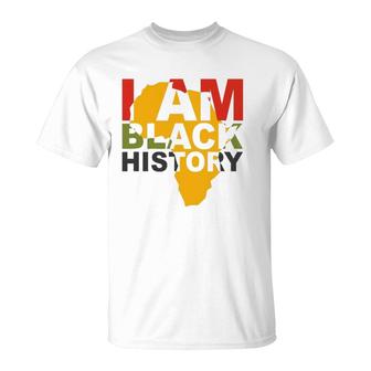 I Am Black History African American T-Shirt | Mazezy