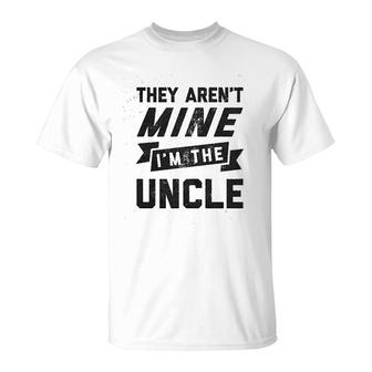 I Am The Uncle Funny Family Niece Nephew T-Shirt | Mazezy AU