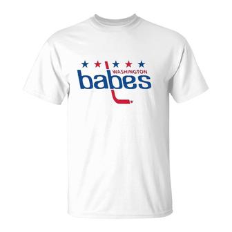 I Washington Hockey Babes T-Shirt | Mazezy
