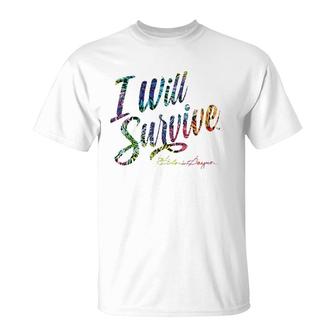I Will Survive By Gloria Gaynor T-Shirt | Mazezy