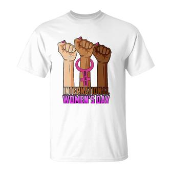 International Women's Day 2022 Break The Bias 8 March Gifts T-Shirt | Mazezy