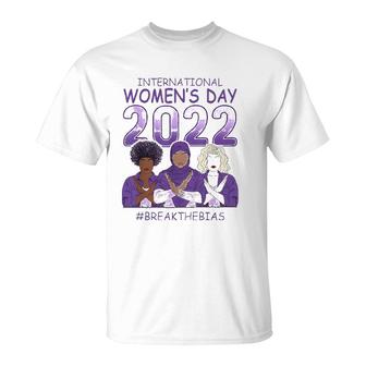 Iwd 2022 International Women's Day Break The Bias 8 March T-Shirt | Mazezy