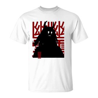 Japanese Sad Crying Demon Yurei Harajuku Kanji Graphic Tee T-Shirt | Mazezy