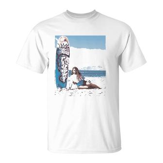 June Jambalaya Surfboard Beach Gift T-Shirt | Mazezy