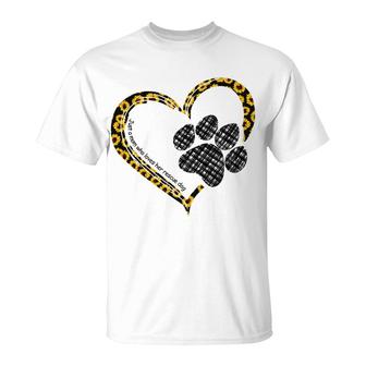 Just A Mom Who Loves Her Rescue Dog Dog Mom Mother Sunflowers T-shirt - Thegiftio