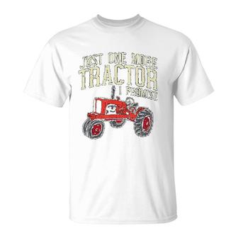 Just One More Tractor I Promise T-Shirt | Mazezy DE