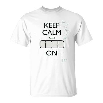 Keep Calm And Carry On T-Shirt | Mazezy