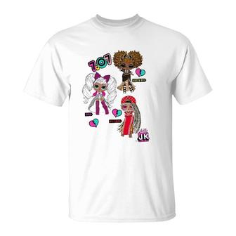 Kids Lol Surprise Trio Portrait T-Shirt | Mazezy