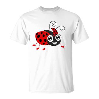 Ladybugs Nature Lover Ladybeetle Insect Fans Entomophila T-Shirt | Mazezy