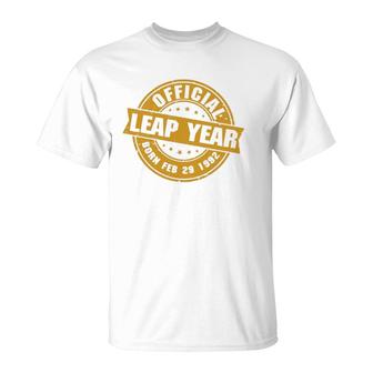 Leap Year 1992 Leaper Leapling Born February 30Th Gift T-Shirt | Mazezy