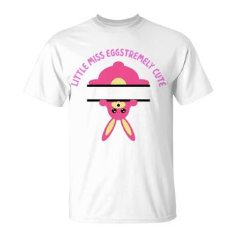 Little Miss Eggstremely Cute T-Shirt | Mazezy
