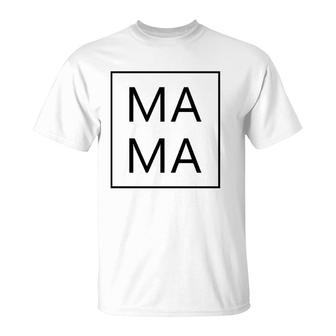 Mama First Mother's Day New Mom Gifts Dada Family Matching T-Shirt | Mazezy