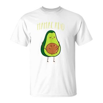 Mamacado Pregnancy Announcement Gift Avocado T-Shirt | Mazezy