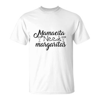 Mamacita Needs Margaritas Lovers Cinco De Mayo Drink T-shirt - Thegiftio UK