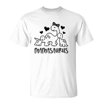 Mamasaurus Proud Momlife Motherhood Mom Mommy Mother's Day T-Shirt | Mazezy UK