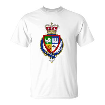 Mckinnon Coat Of Arms Family Crest T-Shirt | Mazezy