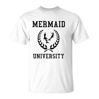 Mermaid University Funny Deep-Sea Diver Sailor T-Shirt