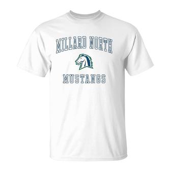 Millard North High School Mustangs T-Shirt | Mazezy