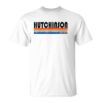 Modern Retro Style Hutchinson Ks Gift T-Shirt | Mazezy