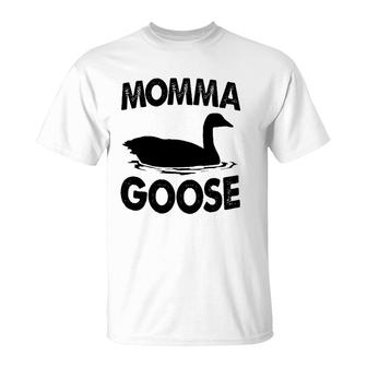 Momma Goose Funny Mothers Day Gift T-Shirt | Mazezy