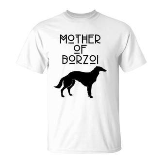 Mother Of Borzoi Acr016a Dog T-Shirt | Mazezy
