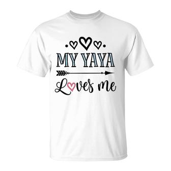 My Yaya Loves Me T-Shirt | Mazezy