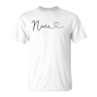 Nana Gift From Grandkids Birthday Mother's Day For Granma T-Shirt | Mazezy