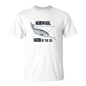 Narwhal Unicorn Of The Sea T-Shirt | Mazezy CA