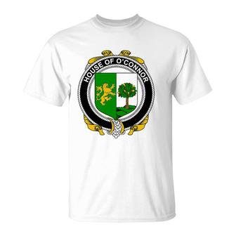 O'connor Coat Of Arms Family Crest T-Shirt | Mazezy