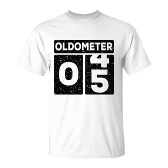 Odometer Funny 5Th Birthday Funny Cool Gifts T-Shirt - Seseable