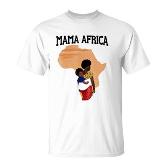 Oheneba Mama Africa African Mother Pride Art T-Shirt | Mazezy