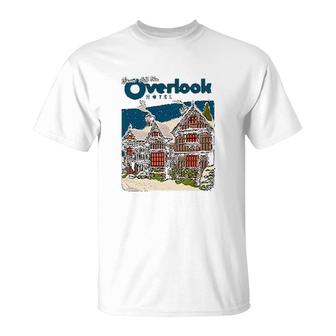 Overlook Hotel Horror Movie Makes Jack A Dull Boy Graphic T-Shirt | Mazezy