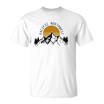 Pacific Northwest Pnw Vintage Oregon Idaho Washington Gift T-Shirt | Mazezy AU