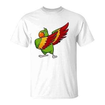 Parrot Bird Lover Birdwatching Parrot T-Shirt | Mazezy