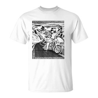 Phil R Motorcycling Motorbikes T-Shirt | Mazezy