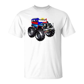 Philippines Filipino Pinoy Monster Truck Pride Gift T-Shirt | Mazezy